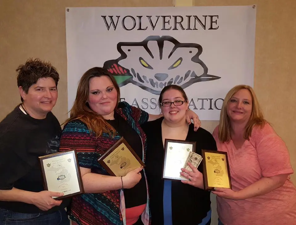 Second place 4 person women's