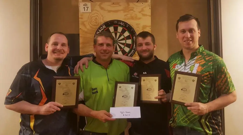 Men's 4 person winners