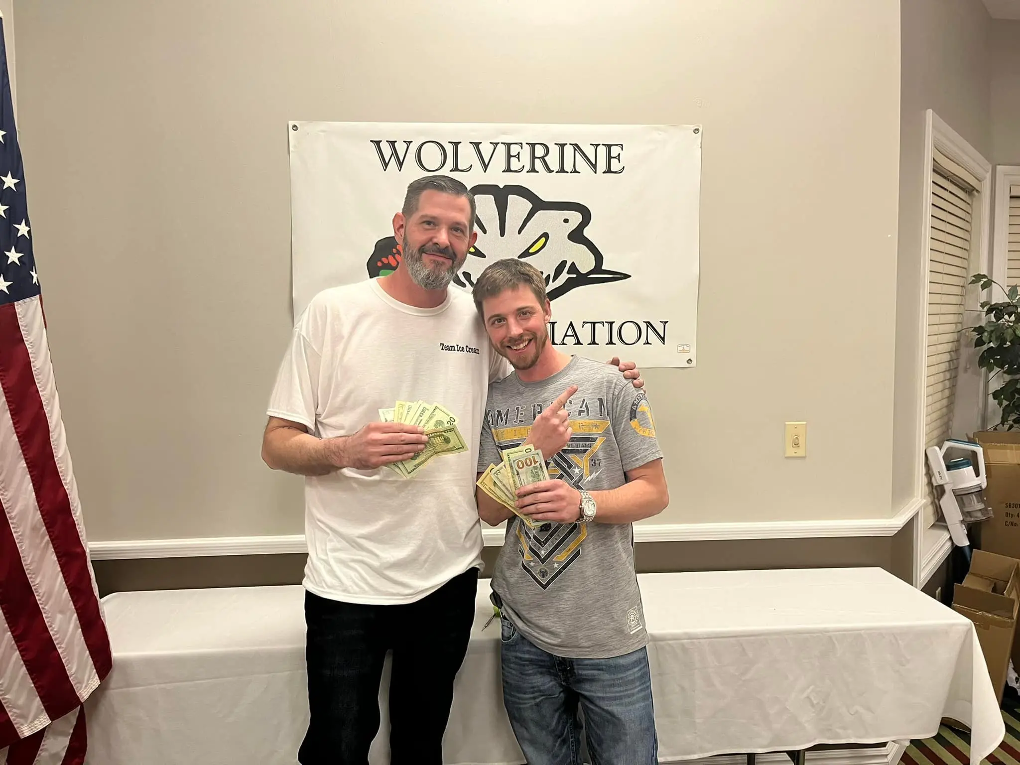 First place Saturday blind draw