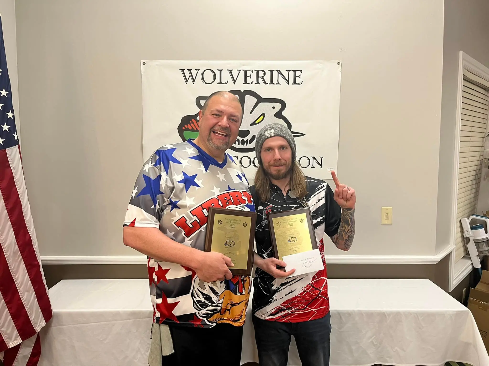 First place mens doubles
