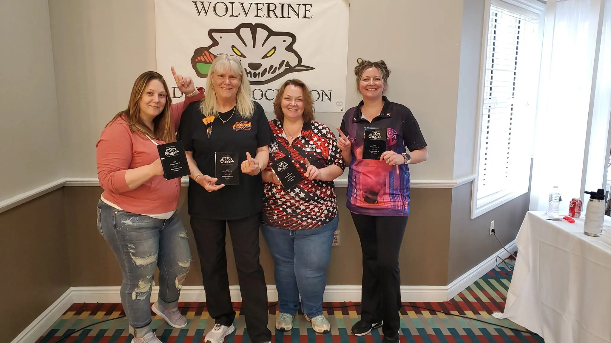 Women's Quads Champions