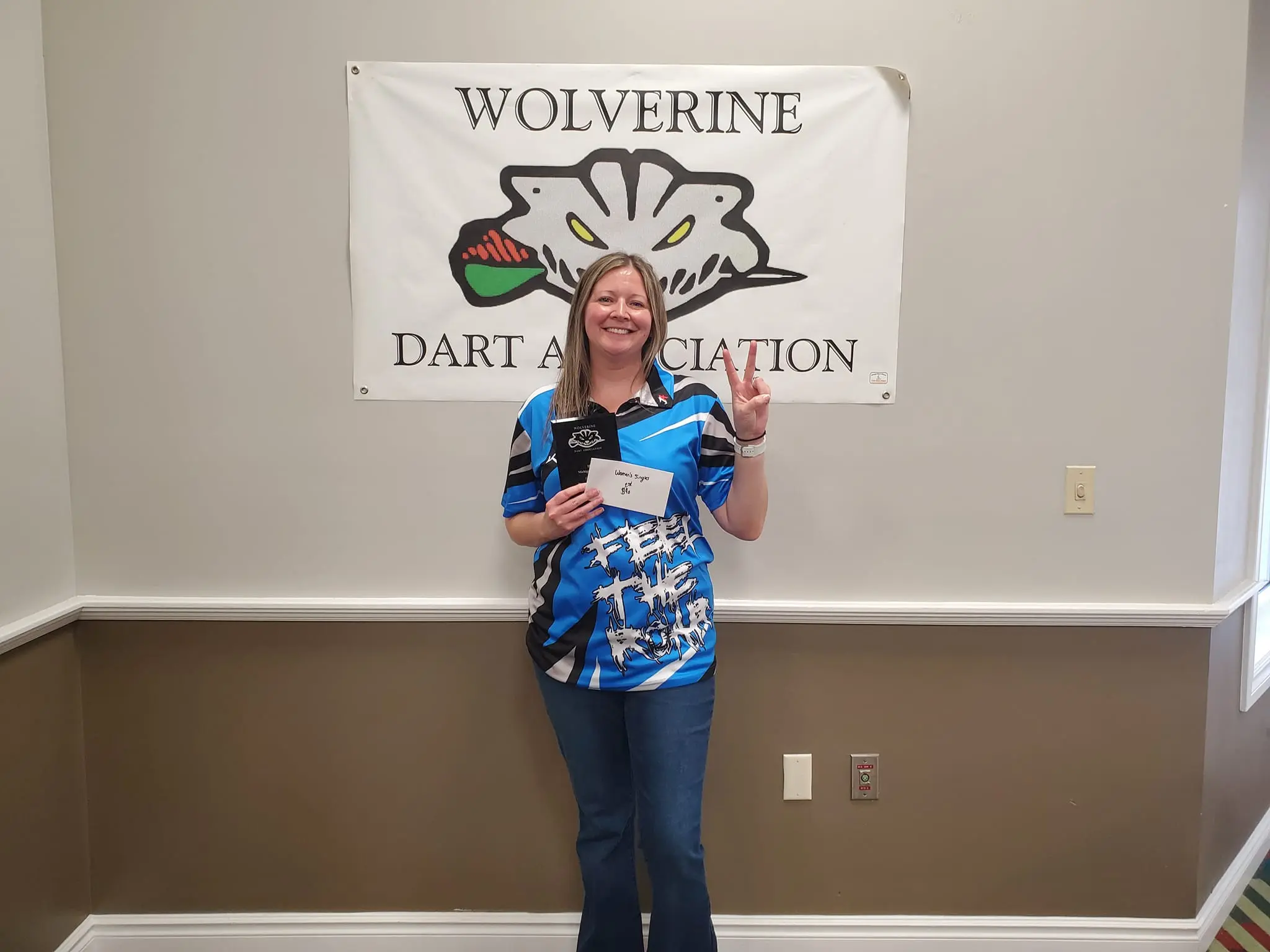 Womens singles 2nd place
