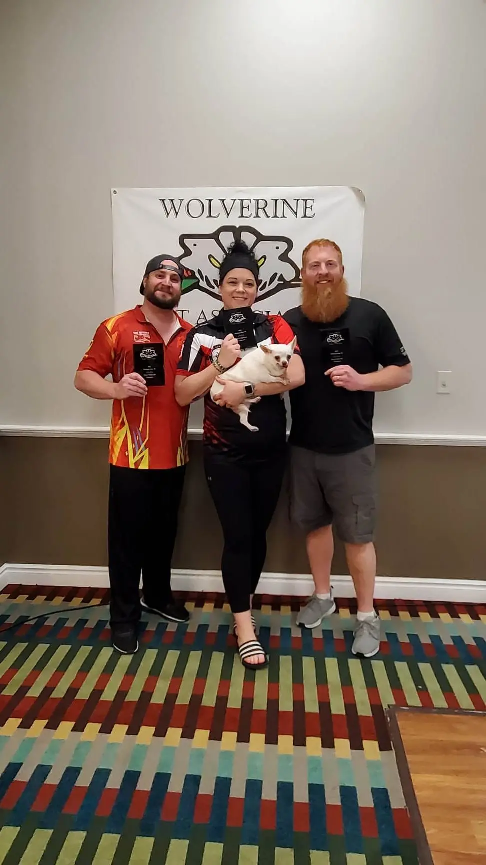 Mixed triples 1st place