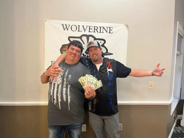 Mens doubles 2nd place