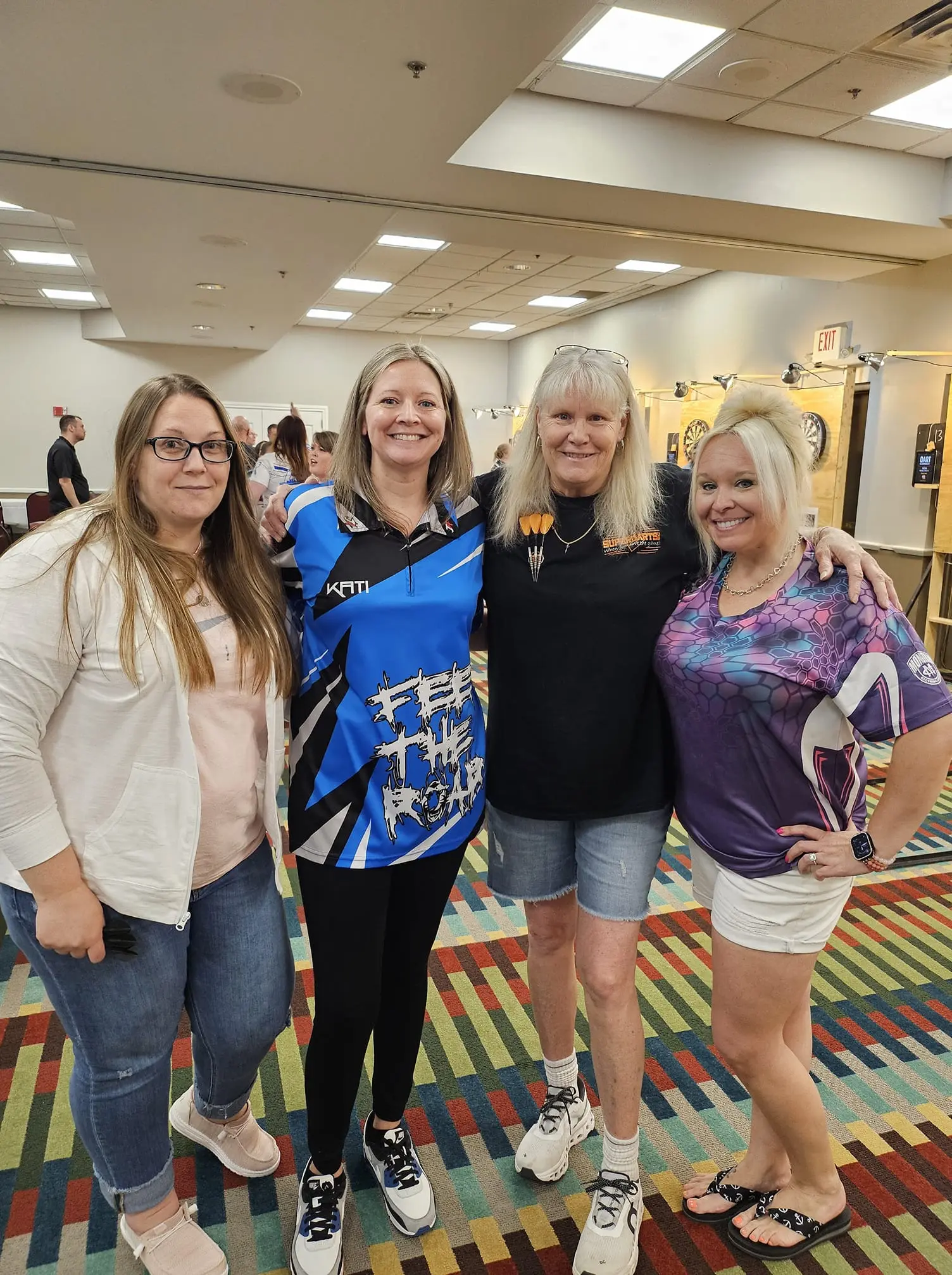 1st place womens 4 person