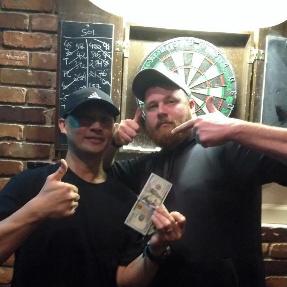 Hi-Lo Doubles Night Champions (Gil Gementiza & Mike Horback)